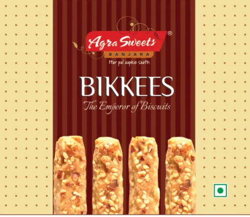 Badam & Butterscotch Bikkees 500 Gms