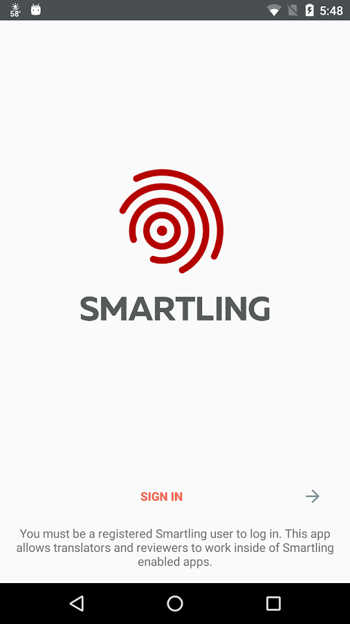 Smartling Project Manager Screen 3
