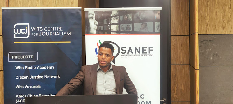 Sanef chairperson Sbu Ngalwa