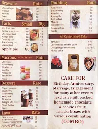 Royal Pro Cake & Baker's menu 7