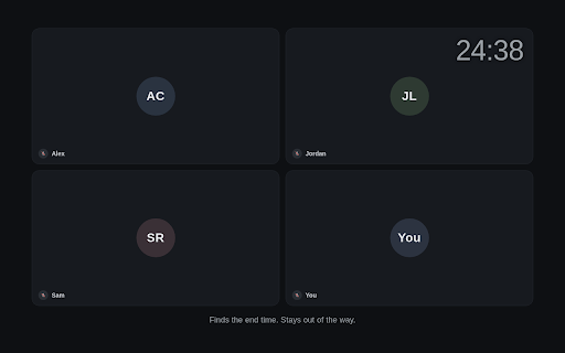 Meeting Countdown Timer screenshot 1