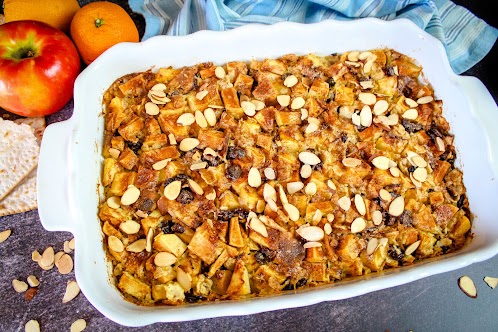 Matzo Apple Orange Kugel