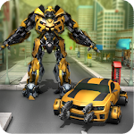 Cover Image of Download Futuristic Robot Car Fighting 1.0 APK
