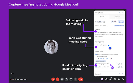 FogTeams for Google Meet - OWN YOUR TIME