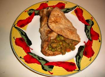 Indian Turkey Samosa Wraps