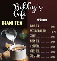 Bobby's Cafe menu 3