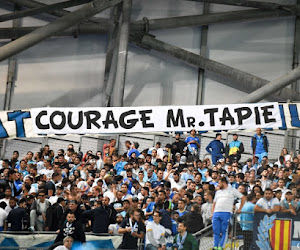 Les supporters de l'OM affichent leur soutien à Bernard Tapie