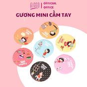 Gương Mini Cầm Tay Hàn Quốc #101 [ Nhiều Màu Cute ]