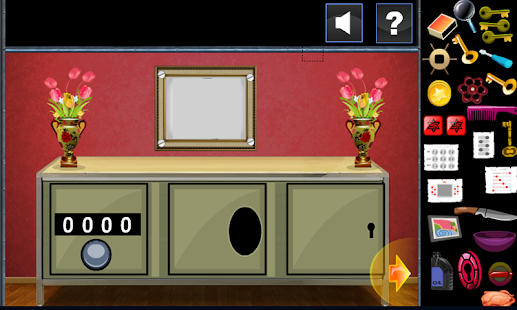 Kavi 16-Red Wall Escape Game - náhled