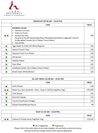 Cafe Inde menu 3