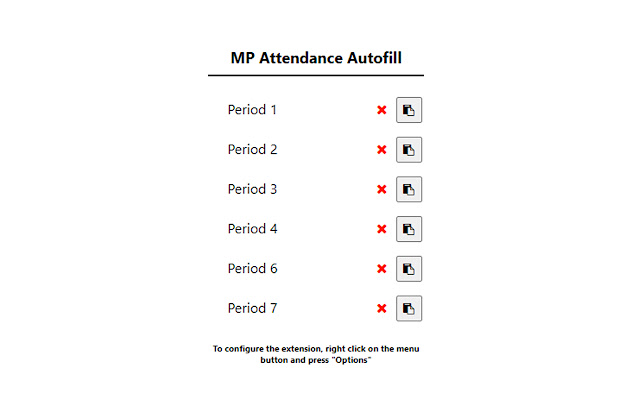 Mountain Pointe Attendance Autofill chrome extension