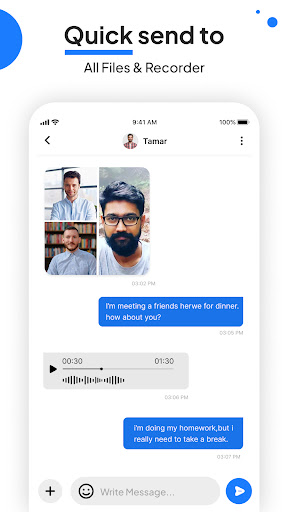 Screenshot Messages: SMS Messaging App