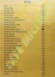 Cafe Military menu 3