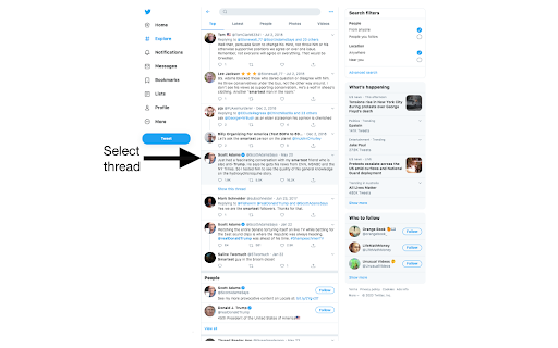 twitview thread unroll/reader for twitter