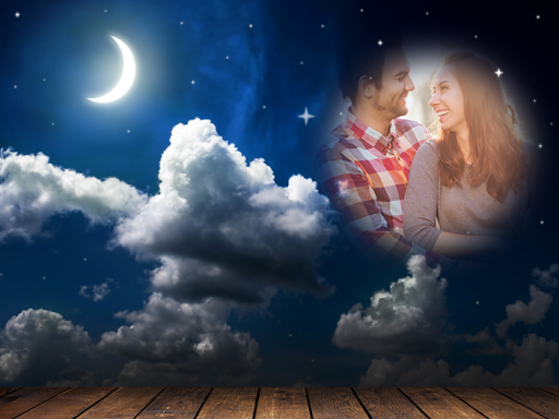 Special Moon Photo Frames