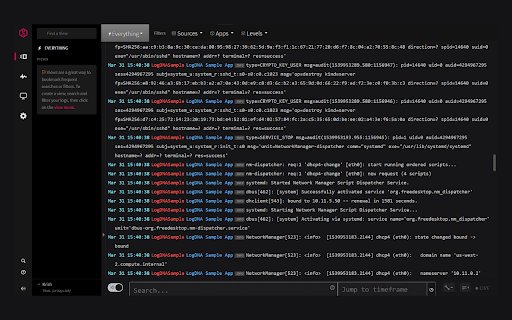 Customize LogDNA