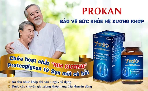 Viên xương khớp Prokan Nhật Bản FUJINA 120 viên/lọ HSD 6.2025