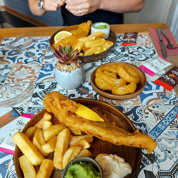 Gluten-Free Fish & Chips at The Priory