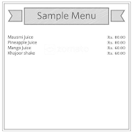 Sahils Refreshing Point menu 1