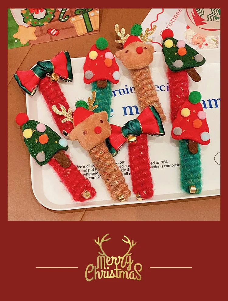 Title 13, Coiffe de Noël pour Enfants avec Fil de Télépho...