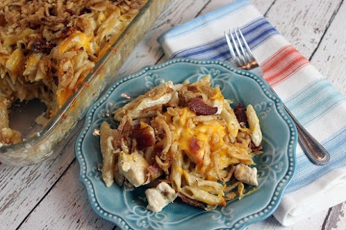 Chicken Bacon Ranch Casserole