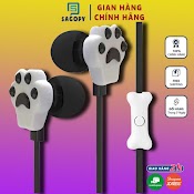 Tai Nghe Gaming Có Dây Hình Chân Mèo S P M11 Có Mic Nhét Tai Phone Chống Ồn Chơi Game