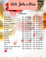 Rotea - Roti Long John N Pizza menu 1