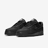 air force 1 stussy triple black