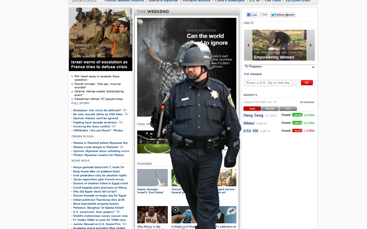 The Lt. John Pike Memorial Browser Extension Preview image 0