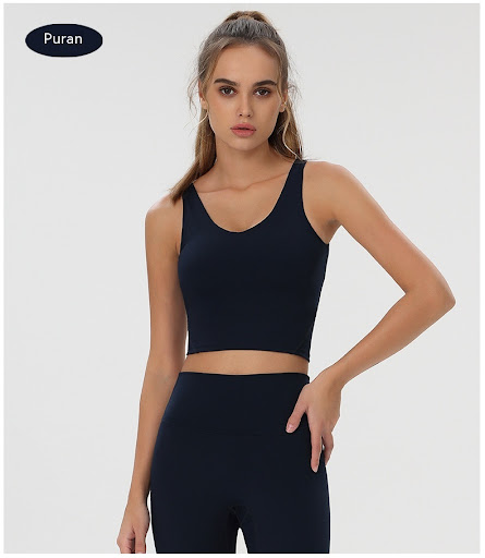 Title 7, Womens Sports Vest U-shaped Align Yoga Underwe...