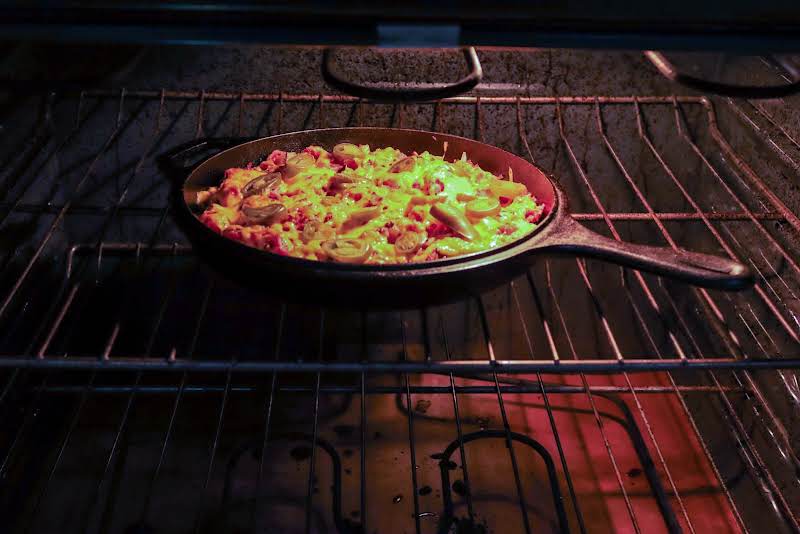 Nachos Under A Broiler.