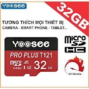 Thẻ Nhớ Yoosee 32Gb Micro Sdhc U3 Class 10 - Tốc Độ Cao 100Mb/S