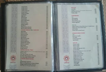 Chowki Multicuisine Restaurant menu 