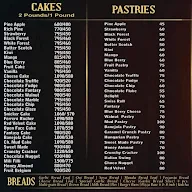 Modis Cafe N Cake menu 1