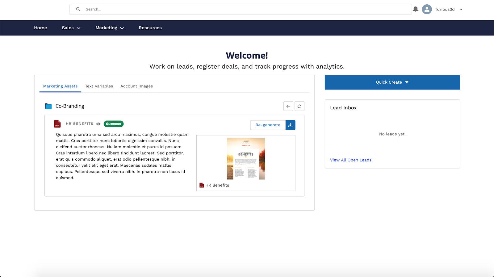 Salesforce PRM partner portal