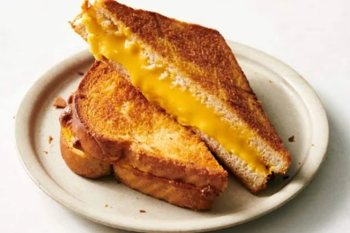 Bread Butter Cheese Toast Sandwich