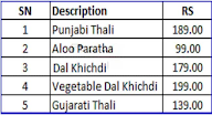 Manuba Nu Rasodu menu 1