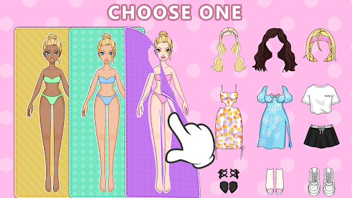 Magic Paper Dolls: DIY Games screenshot #2