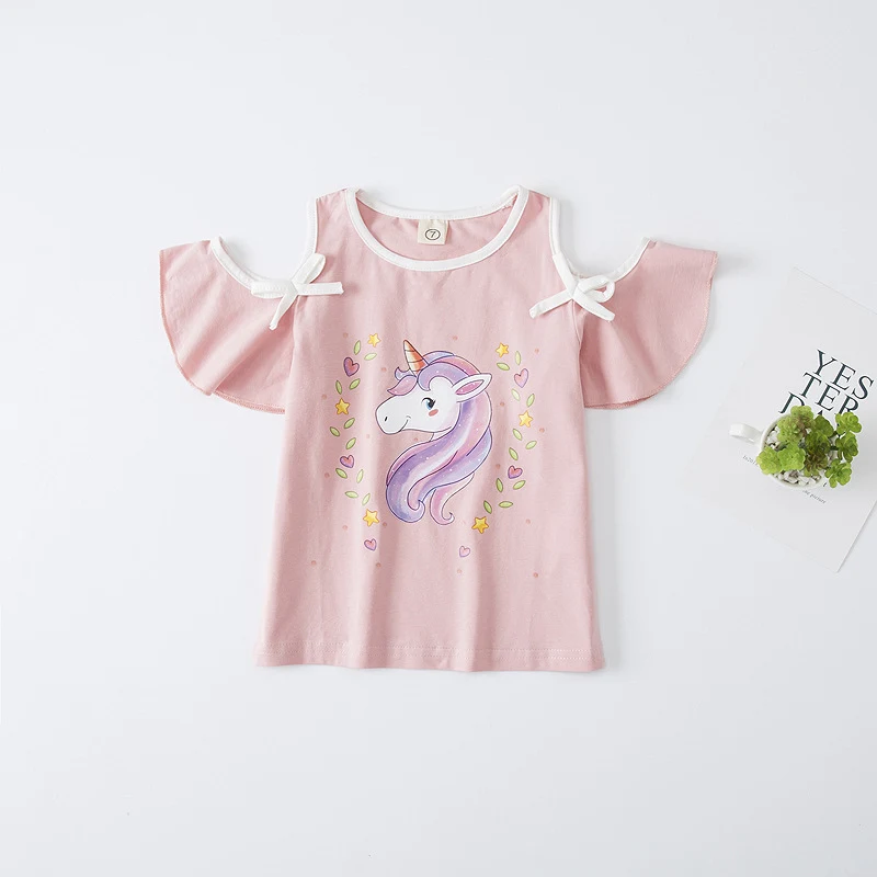 Explosión de Estilo para Niñas Camisetas de Manga Corta Ropa Infantil Fresca y Divertida para Verano Diseño Moderno y Cómodo Perfecto para Jugar