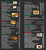 Tarangi Food menu 1