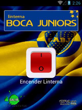 Linterna Boca Juniors