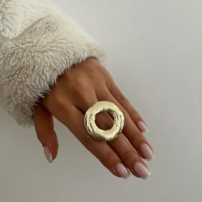 Title 2, Overdreven Onregelmatige Ring Dames Niche Parel...
