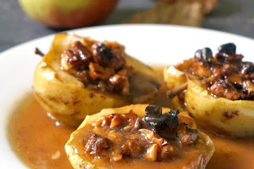 Stuffed Baked Apple Halves