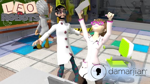 Android application Leo VS Robots screenshort