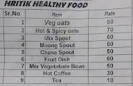 Hritik Healty Food menu 2