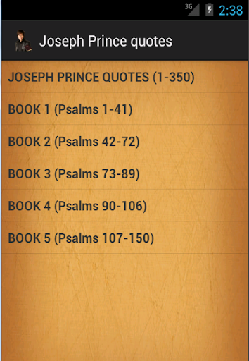 Joseph Prince quotes Psalms