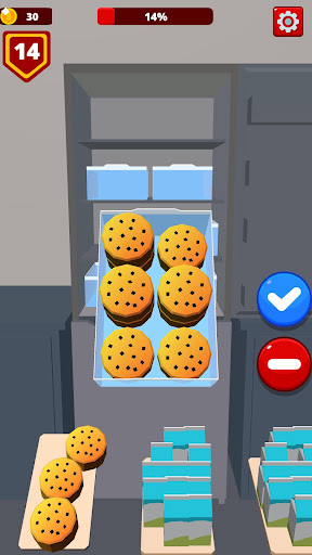 Screenshot Fill the Fridge: Organize Game