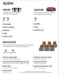 Sushi Mushi menu 3