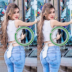 Cover Image of Baixar Spot Differences Puzzle — Beauty Grils Pictures 1.21 APK