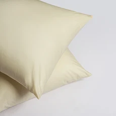 Vỏ Gối Nằm Gòn Bedding Cotton 100% Hàn Quốc Màu Trơn 50x70 cm (01 cái)